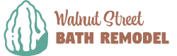 walnut street bath remodel cary nc color logo